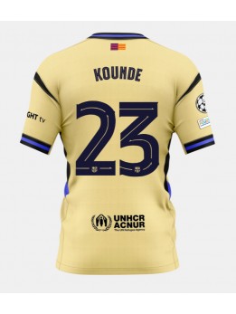 Billige Barcelona Jules Kounde #23 Bortedrakt 2025-26 Kortermet